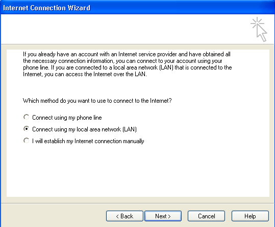 Outlook 2000 IMAP mail screenshot