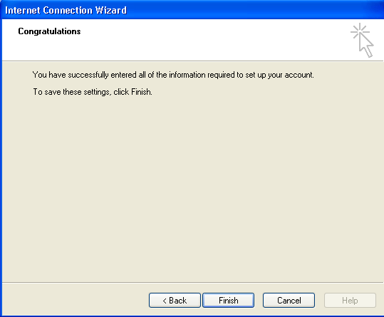 Outlook 2000 IMAP mail screenshot